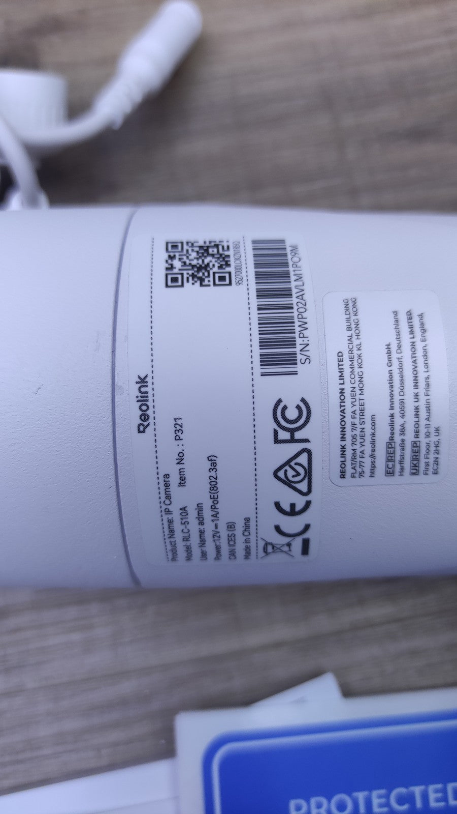 Reolink 5MP PoE Überwachungskamera RLC-510A, Aussen, I41069