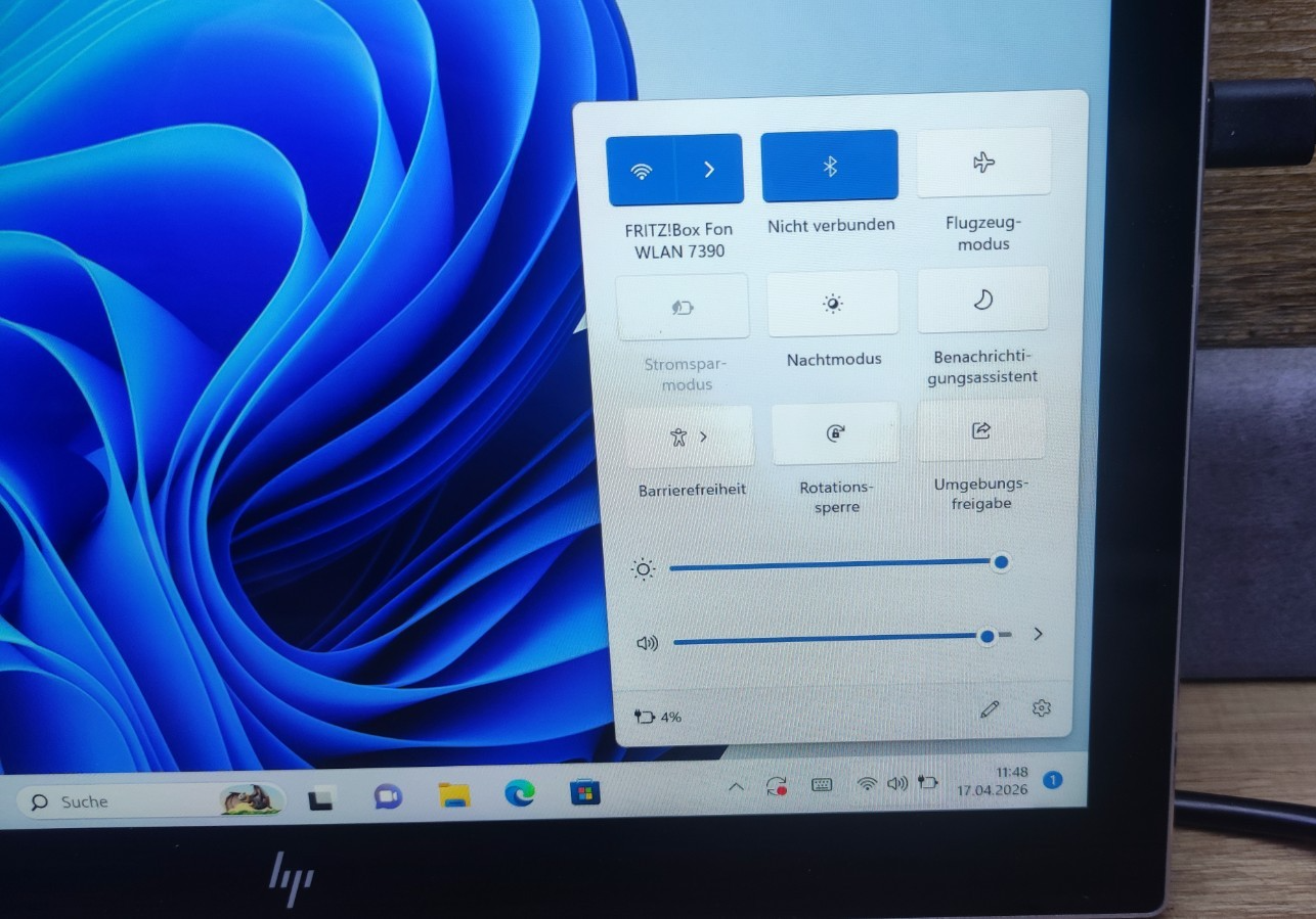 HP Elite x2 G4 Tablet Notebook 12.3" Touch FHD 1920x1280 i5-8265U 8GB 256GB WiFi