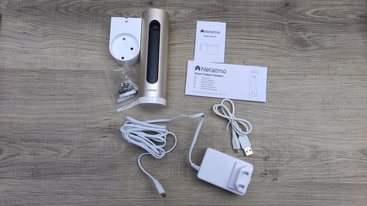 Netatmo NSC01 Smarte Überwachungskamera Innen, WLAN, I34578