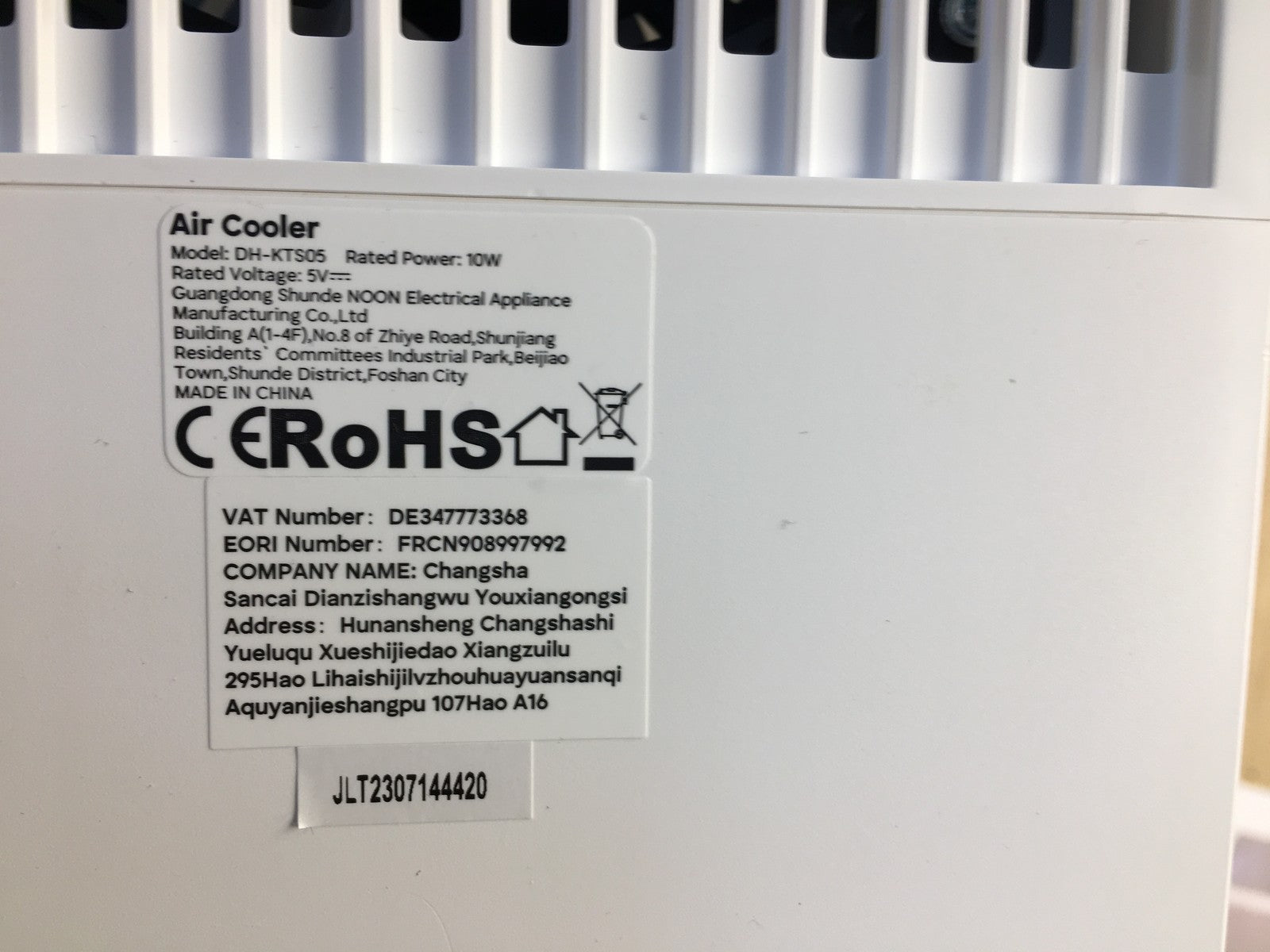 OMISOON DH-KTS05 Mobile Klimaanlage 800ml, 4 in1, I36616