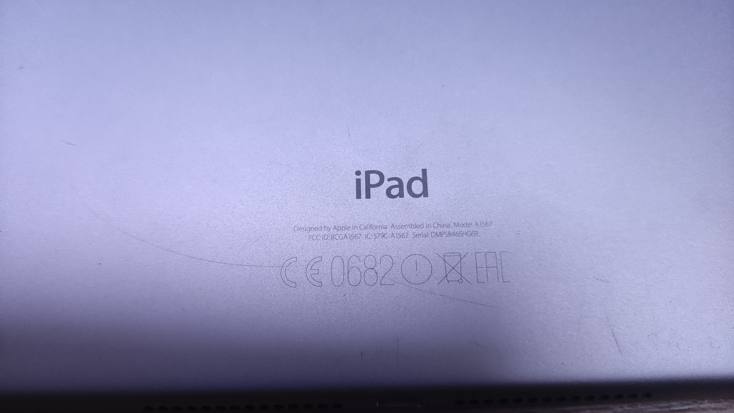 Apple iPad Air 2 Tablet 9.7" 32GB LTE + WiFi Space Gray A1567 LOCKED