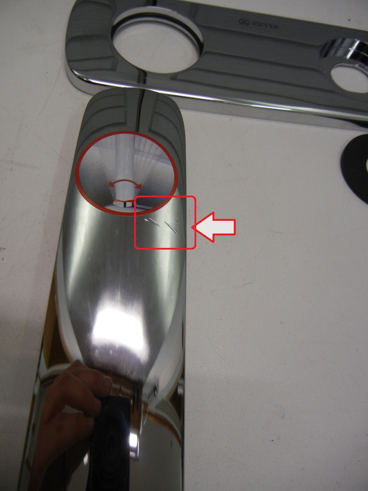 KLUDI AMBA Unterputz 2 Loch Waschtisch Ausladung 220 mm Rechnung D38744