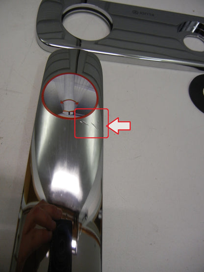 KLUDI AMBA Unterputz 2 Loch Waschtisch Ausladung 220 mm Rechnung D38744
