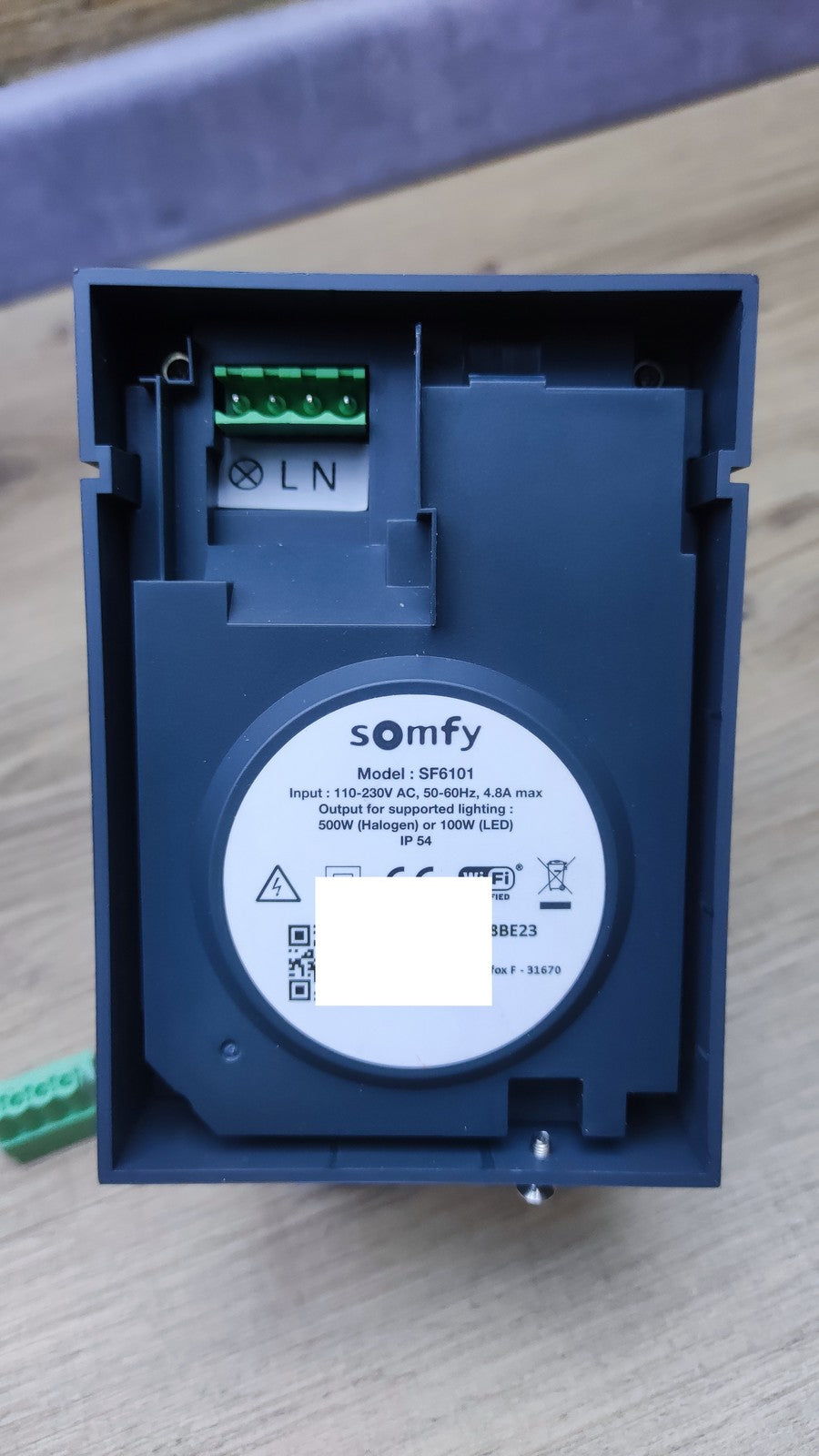 Somfy 2401563 Überwachungskamera, Full HD-Kamera mit Nachsicht, I35690