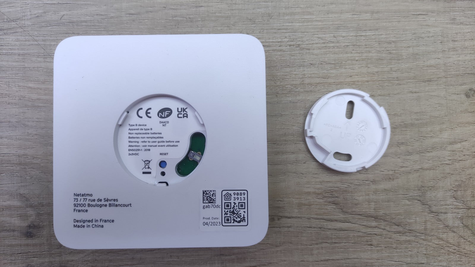 Netatmo NCO-N Kohlenmonoxidmelder, I38981