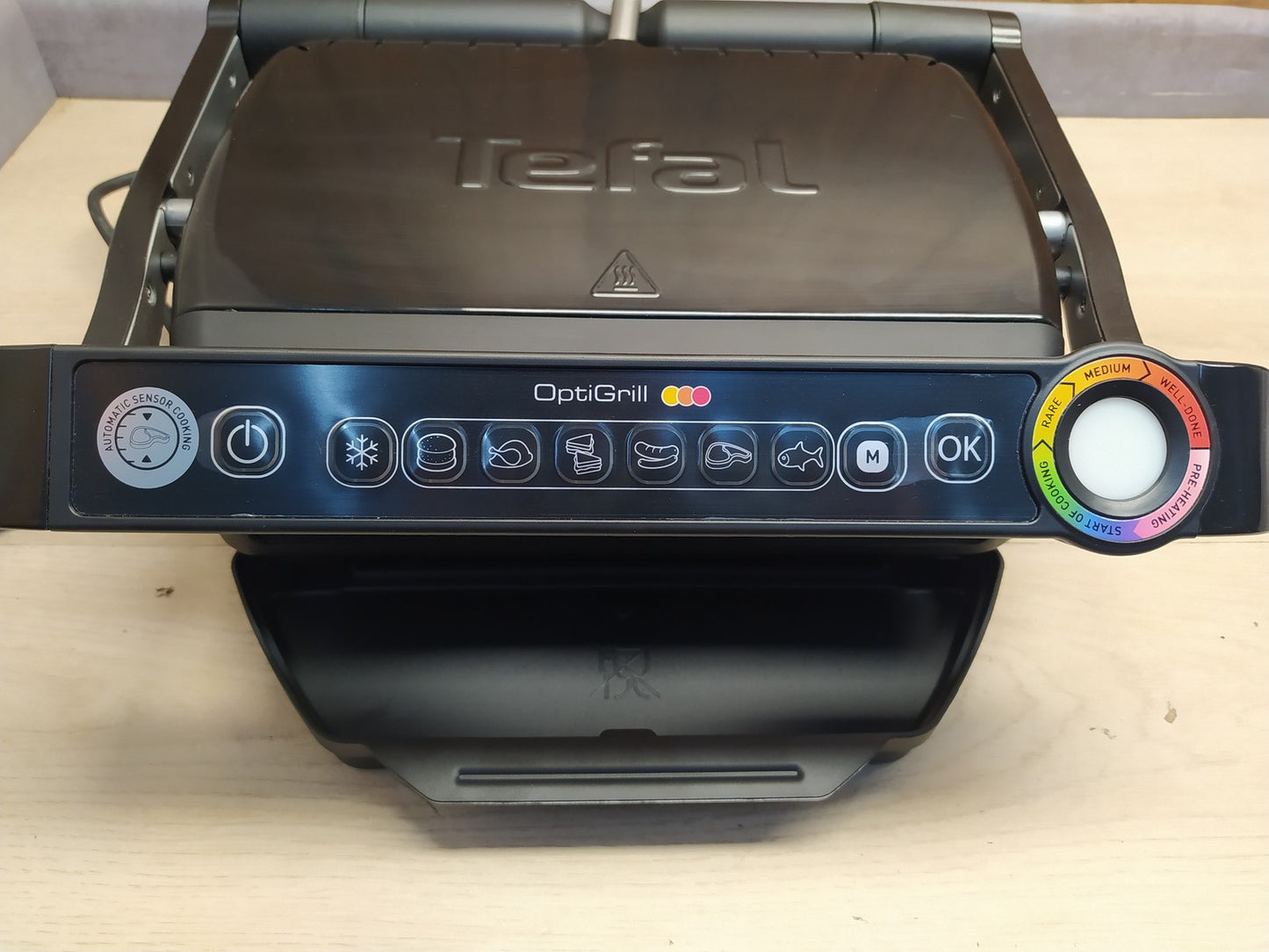 Tefal OptiGrill Kontaktgrill GC705816, 6 automatische Programme, I36406