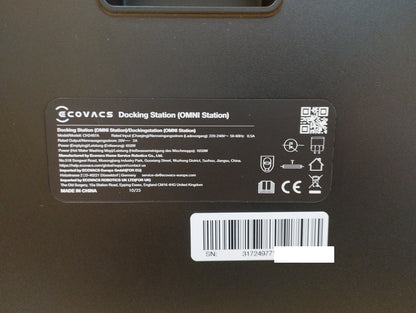 Ecovacs Deebot T80 Omni Saugroboter mit Wischfunktion DEX68, schwarz, I39459