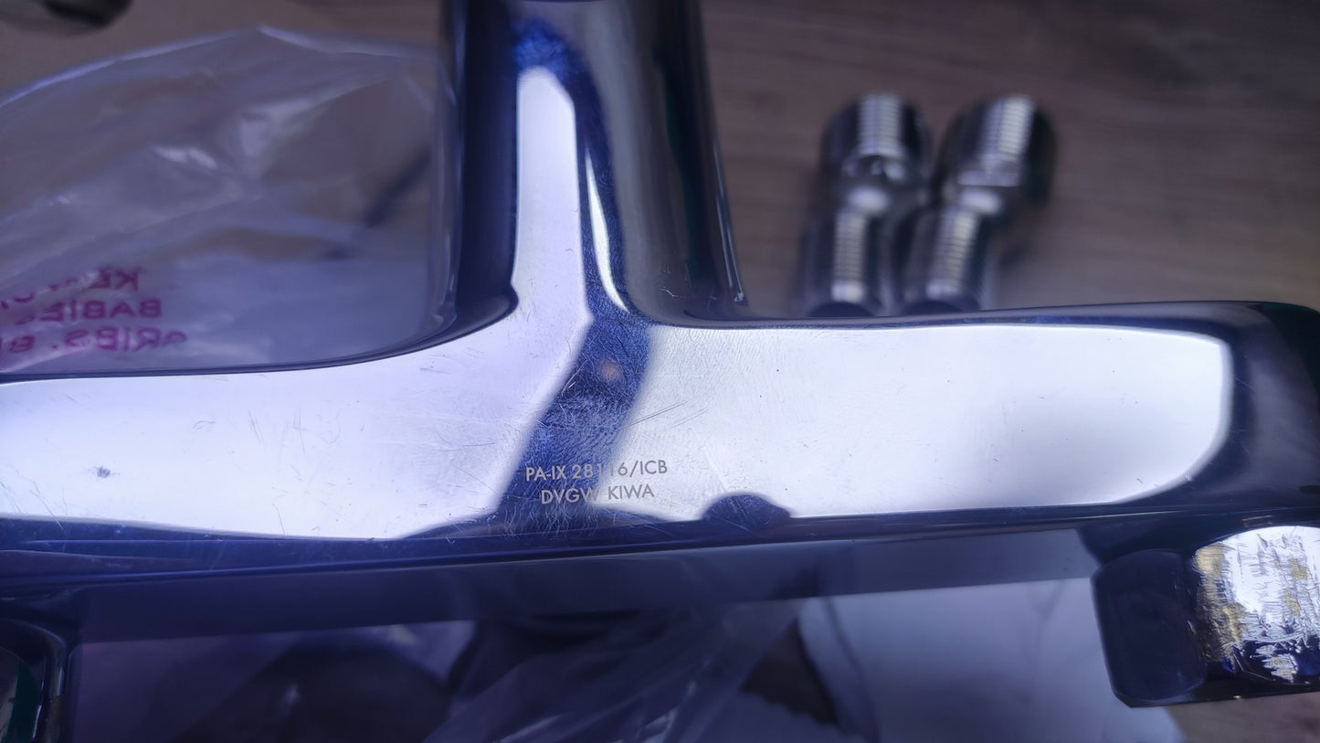 hansgrohe Logis Aufputz Einhebel-Badewannenarmatur 7140000, chrom, I37513