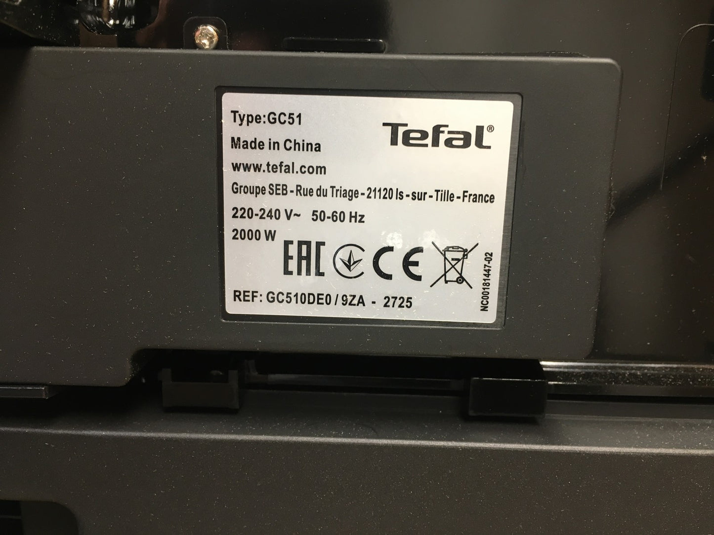 Tefal GC510DE0 Kontaktgrill, Tischgrill & BBQ, I39385