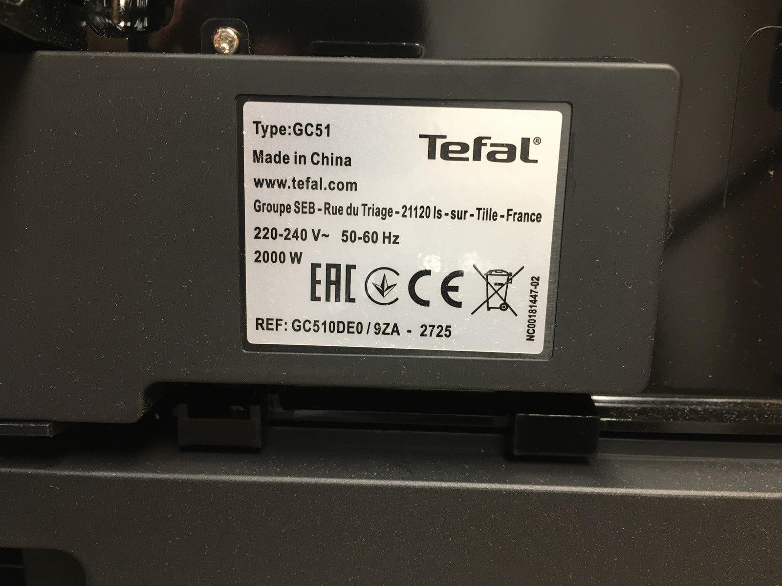 Tefal GC510DE0 Kontaktgrill, Tischgrill & BBQ, I39385