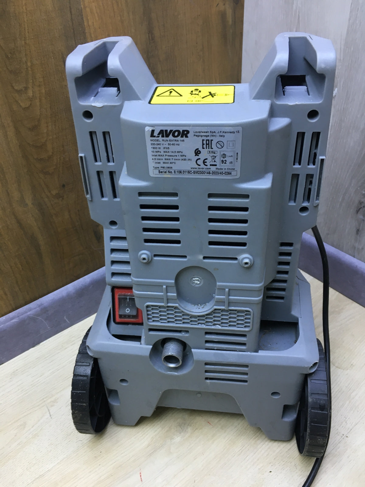 Lavor Hochdruckreiniger Run EXTRA 145 (8.106.0115C), I30565