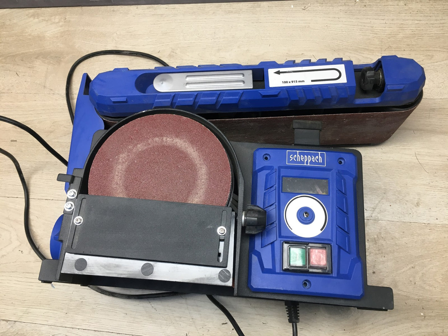 Scheppach Band- & Tellerschleifer BTS800Vario (5903313901), I36516