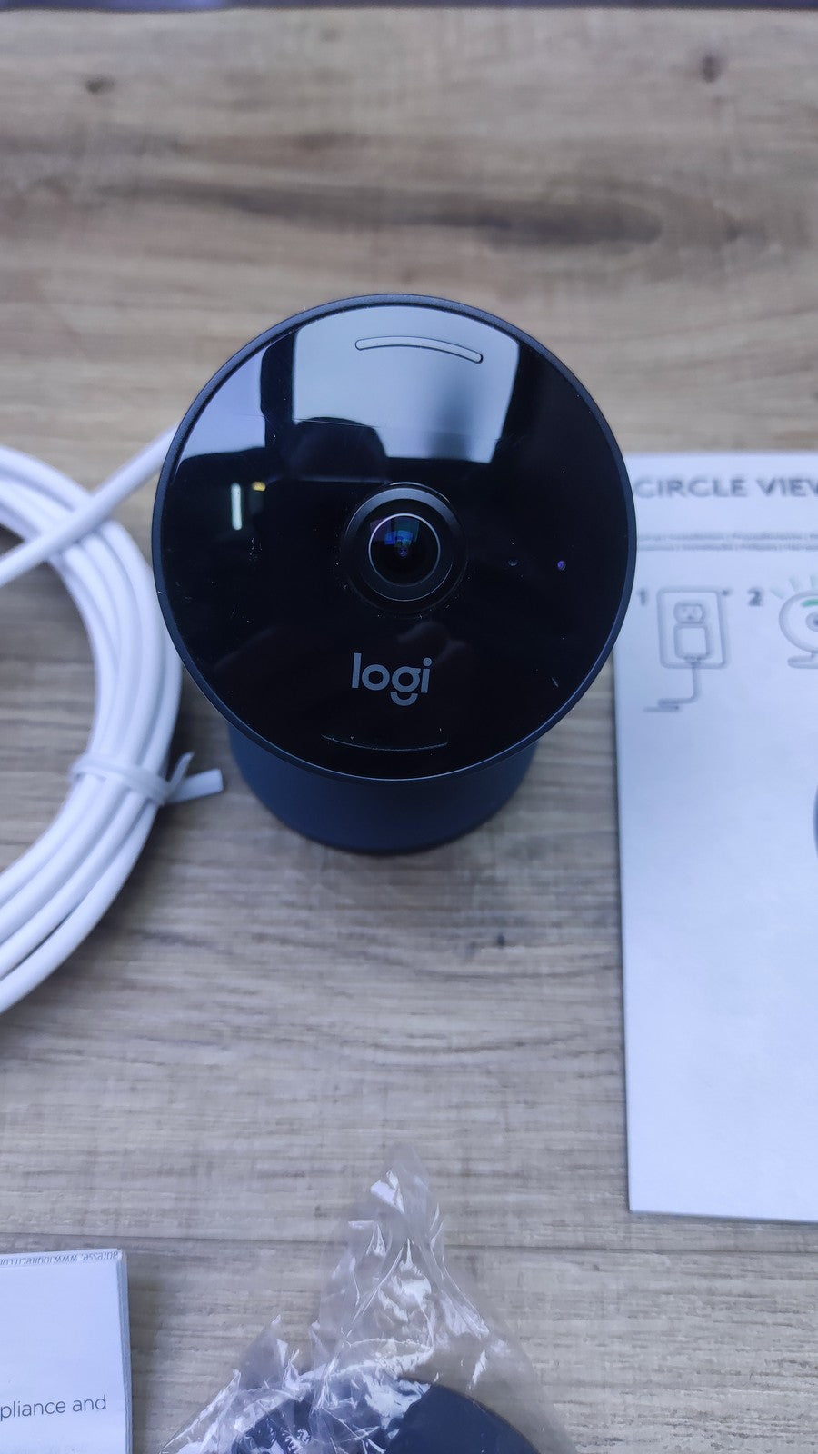Logitech Circle View kabelgebundene Überwachungskamera VR0018, I36531