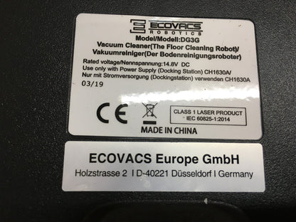 ECOVACS DEEBOT OZMO 930 Saugroboter mit Wischfunktion DG3G, I39815