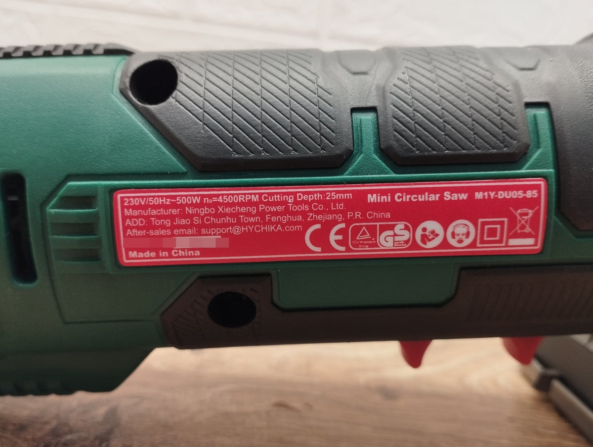 HYCHIKA M1Y-DU05-85 Mini Kreissäge 500 W