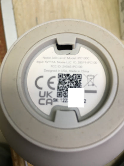 nooie 360 Cam 2 Babyphone IPC 100C mit SD-Karte I31459