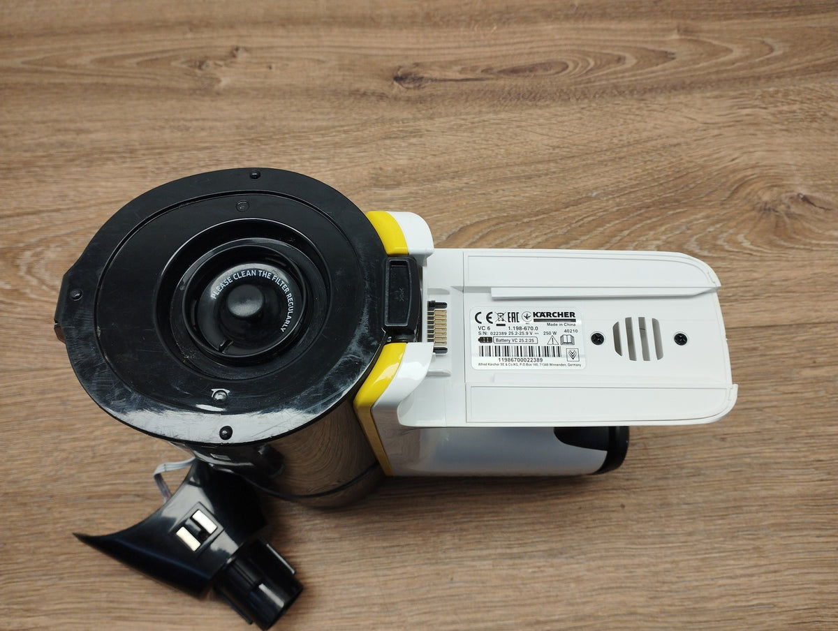 Kärcher VC6 Cordless Akku-Handstaubsauger (1.198-670.0), I40802
