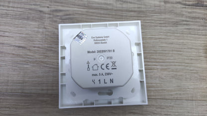 Eve Light Switch Smarter Lichtschalter 20EBW1701, I35346