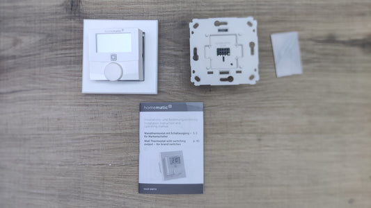 Homematic IP Funk-Wandthermostat HmIP-BWTH, Heizungssteuerung 150628A0, I38525