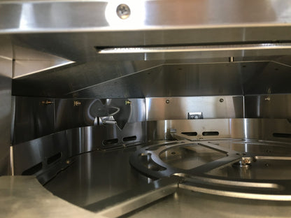 cozze 17" Pizzaofen mit rotierendem Pizzastein ‎90427, 6,0 kW Gasofen, I39024