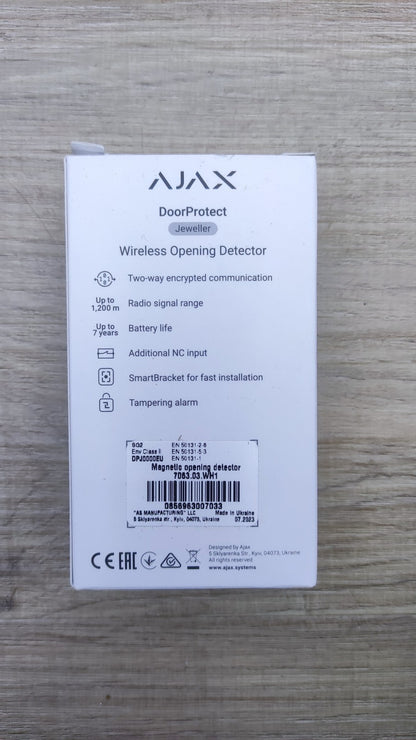 Ajax 7063.03.WH1 Fenster-/Türkontakt weiß I35584