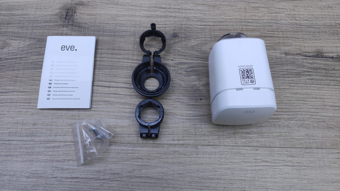 Eve Thermo Smartes Heizkörperthermostat mit LED-Display, I34473