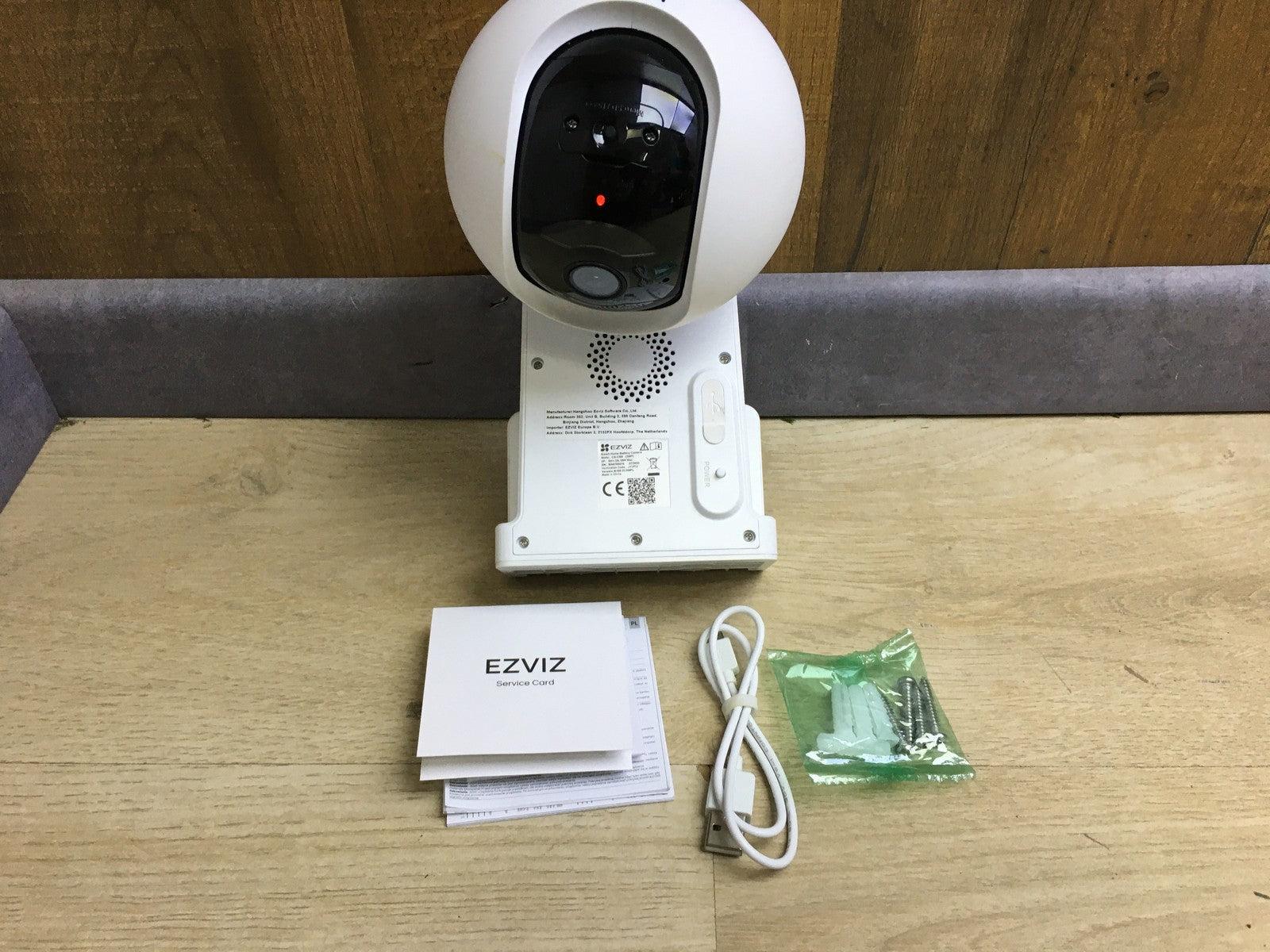 EZVIZ CS-CB8 2K kabellose WLAN Außenkamera, weiß, I33198