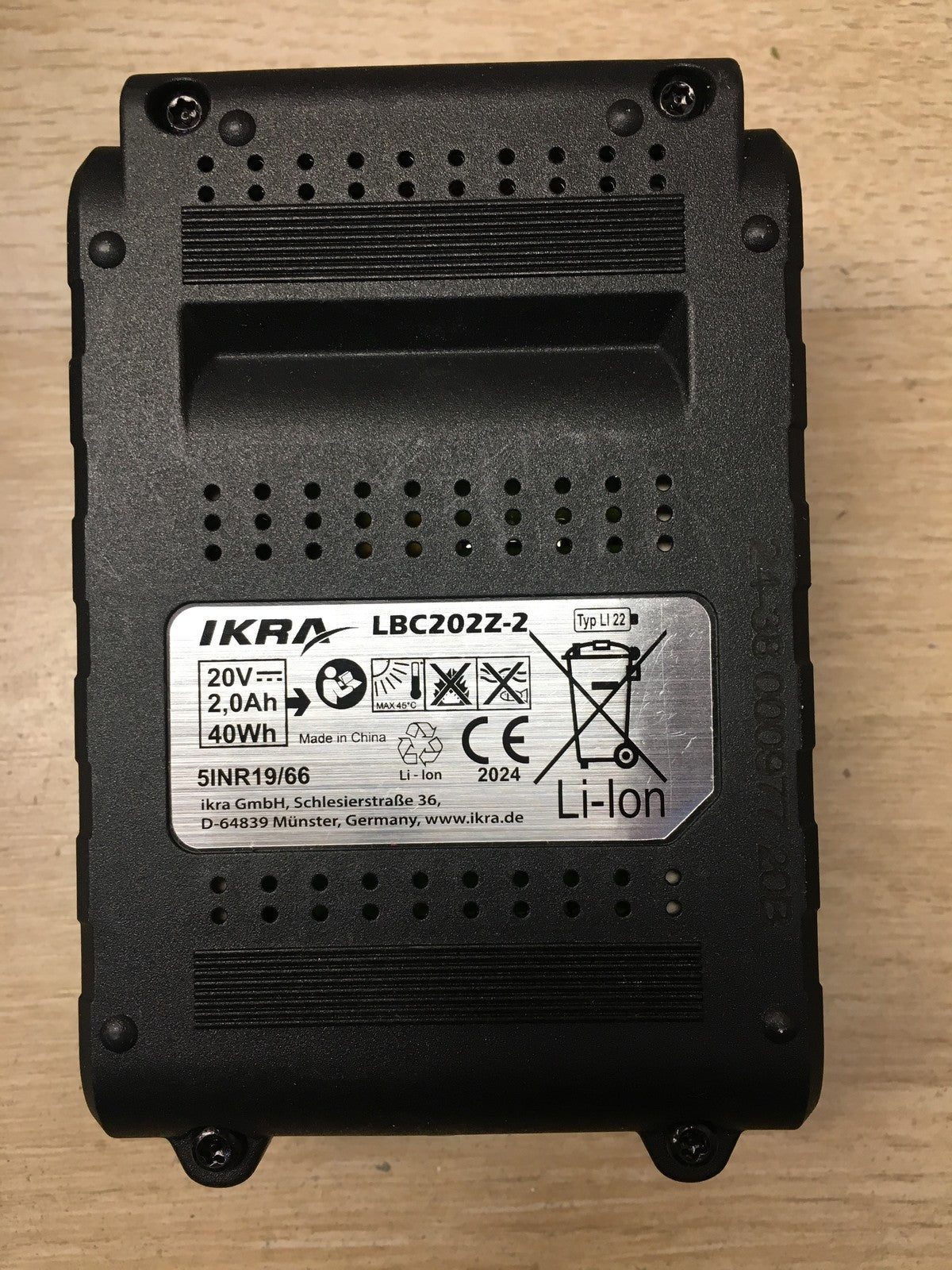 IKRA Akku Einhandmäher Rasenmäher ICHM 20, bis 50m², inkl. Akku, I37176