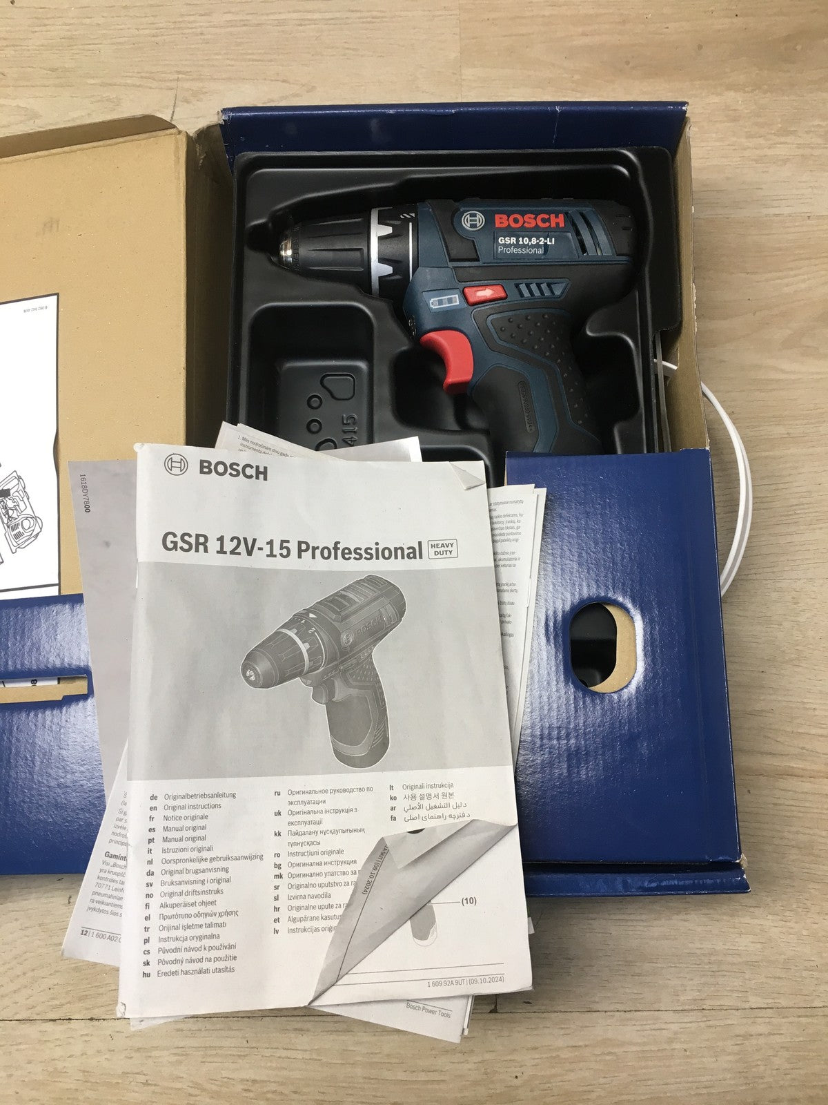 Bosch Professional Akkuschrauber GSR 10,8-2-LI SOLO, I38094