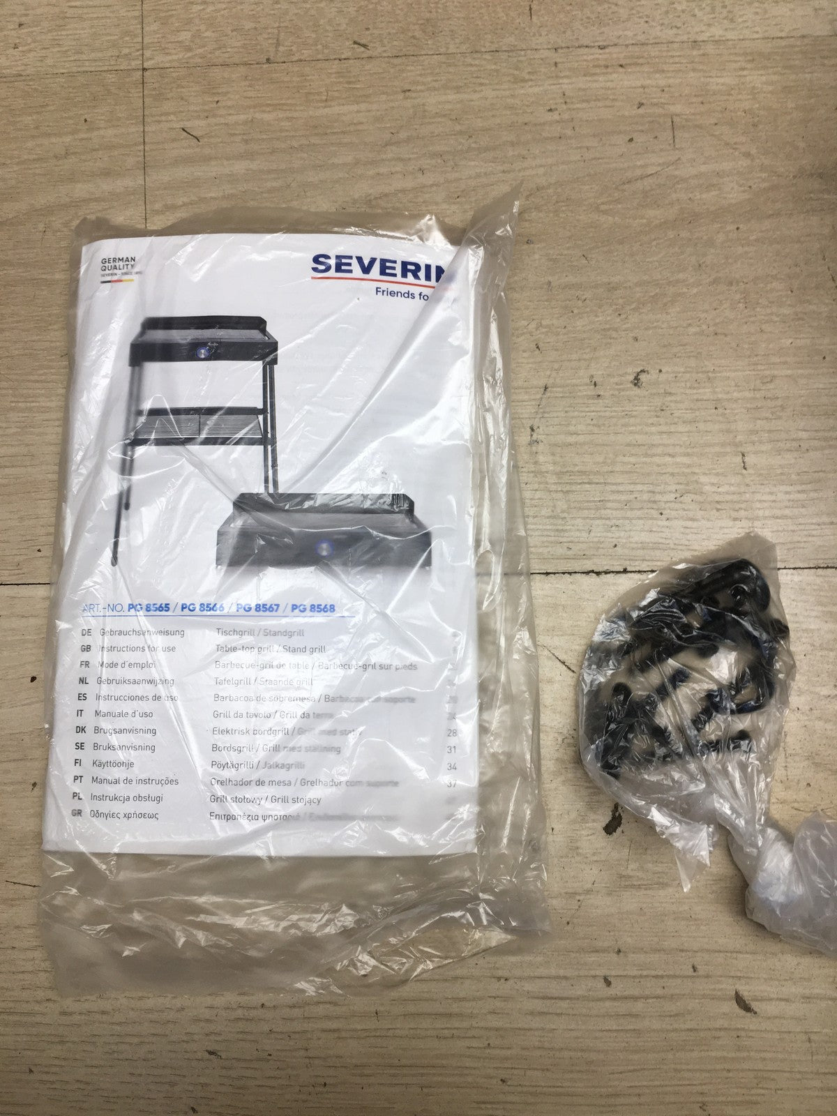 SEVERIN PG 8568 Standgrill mit Standuntergestell, I38922
