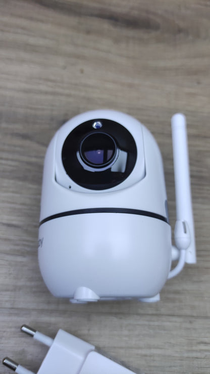 HelloBaby HB6550 Babyphone mit Kamera 5 Zoll, weiß, I40991