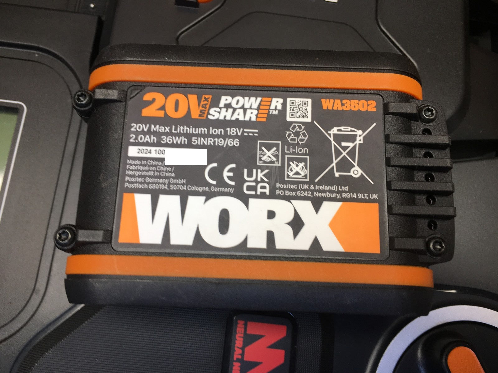 WORX Landroid Vision M600 Mähroboter ohne Begrenzungskabel WR206E.1 I38452
