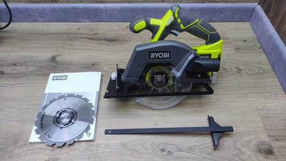 RYOBI 18 V ONE+ Akku-Handkreissäge R18CSP Solo, 150 mm Sägeblatt