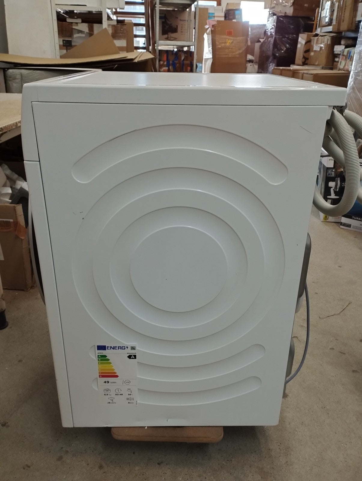 Bosch WGG244140 Frontlader Waschmaschine 9 kg, 1400 Up/M, EEK:A, I39484