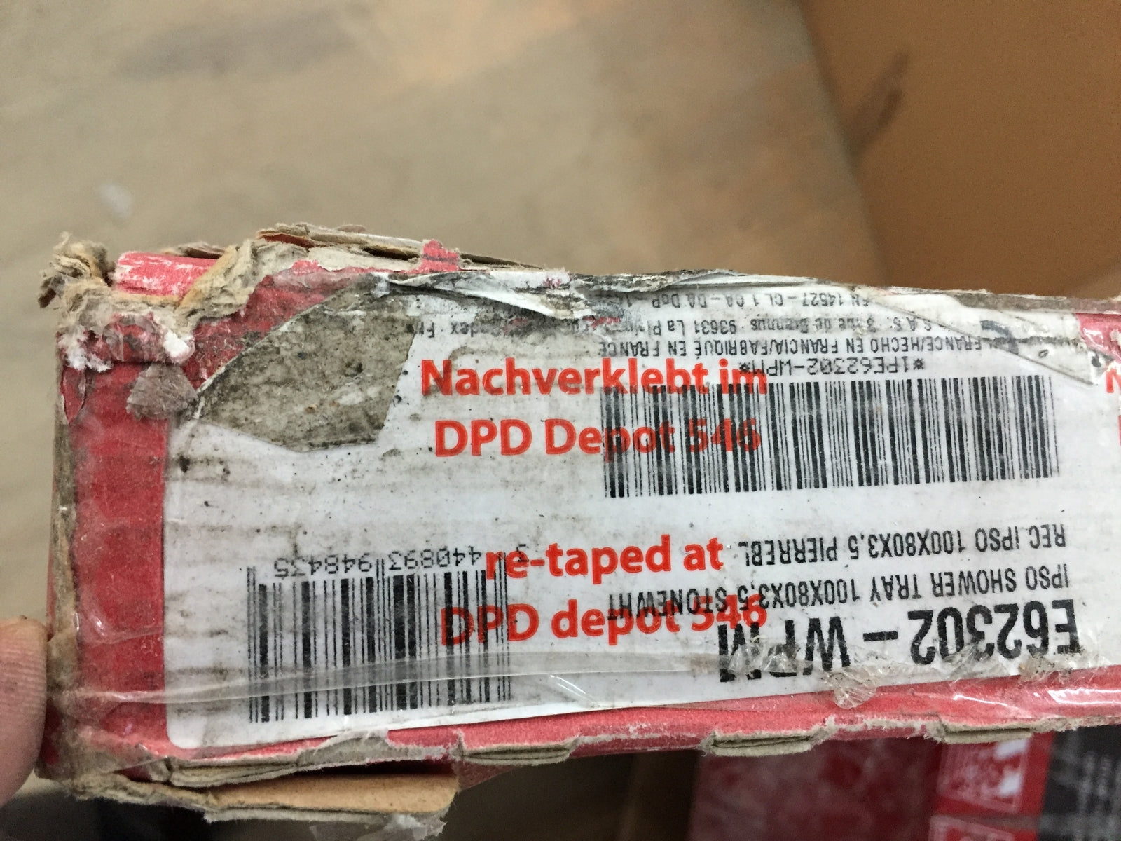 Jacob Delafon E62300-WPM Ipso Duschwanne, I14114