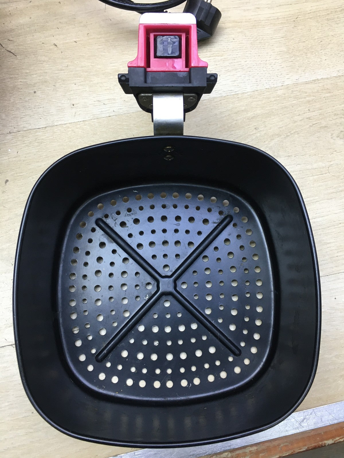Heißluft-Multifritteuse ECO AIR-PROFI 1350W rot I34449