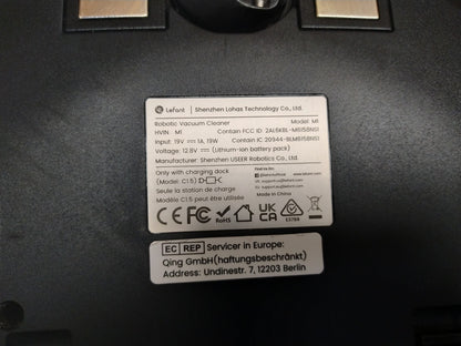 LEFANT M1 Saugroboter mit Wischfunktion Weiß, I36206