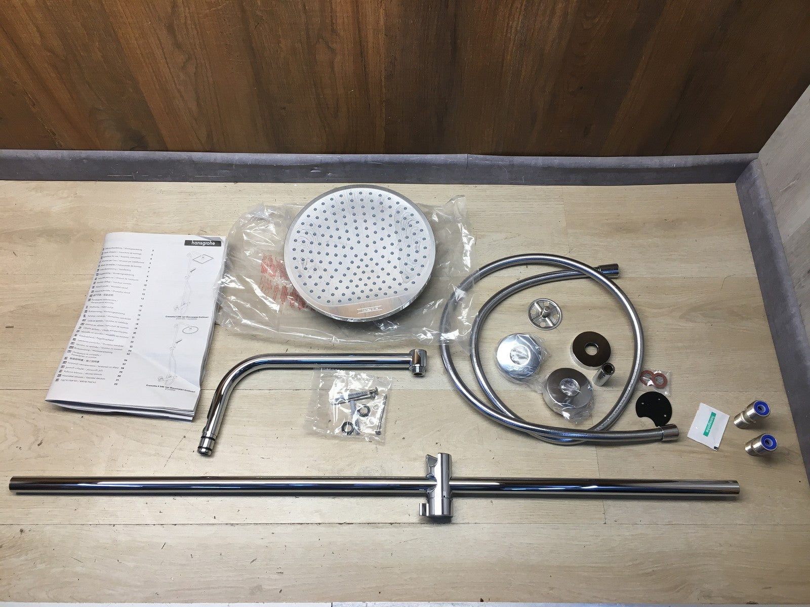 Hansgrohe Crometta S 240 Duschsystem 2 Strahlarten 27267000, I35746