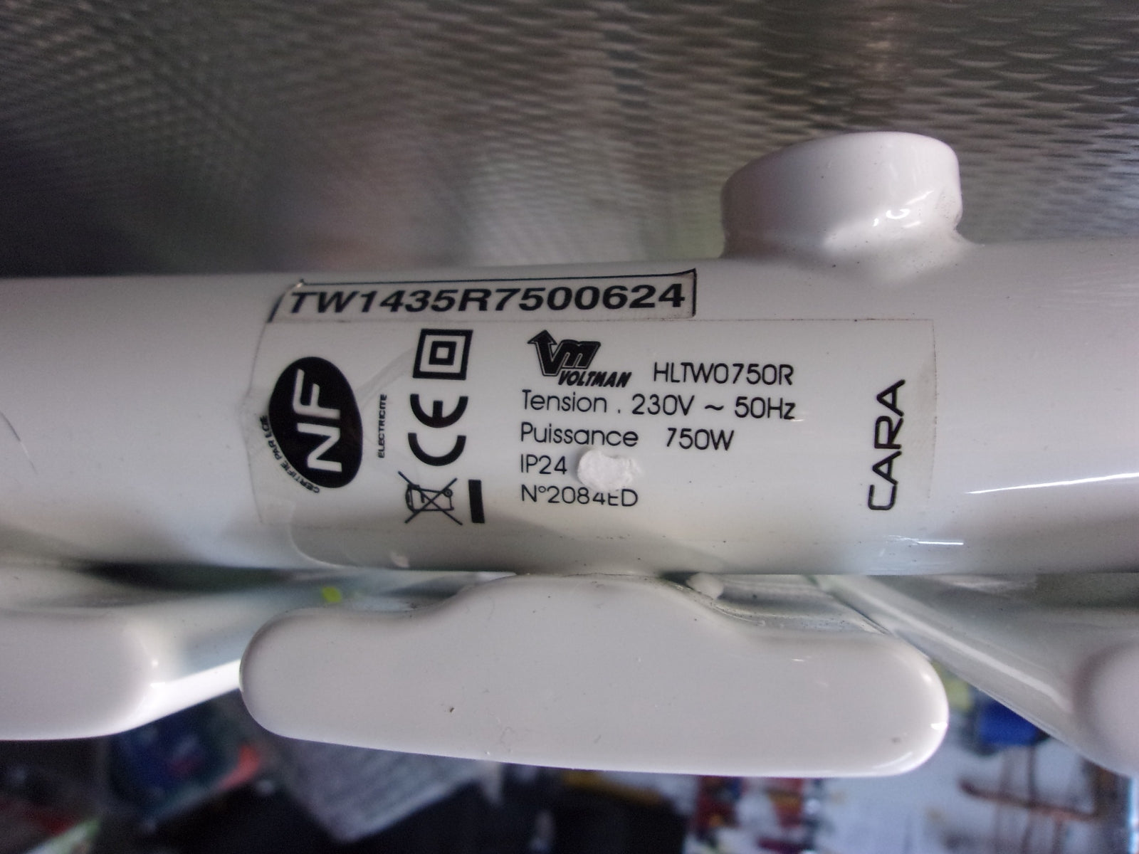 Voltman VOM540002 Designheizkörper  Cara 750 W, I31502
