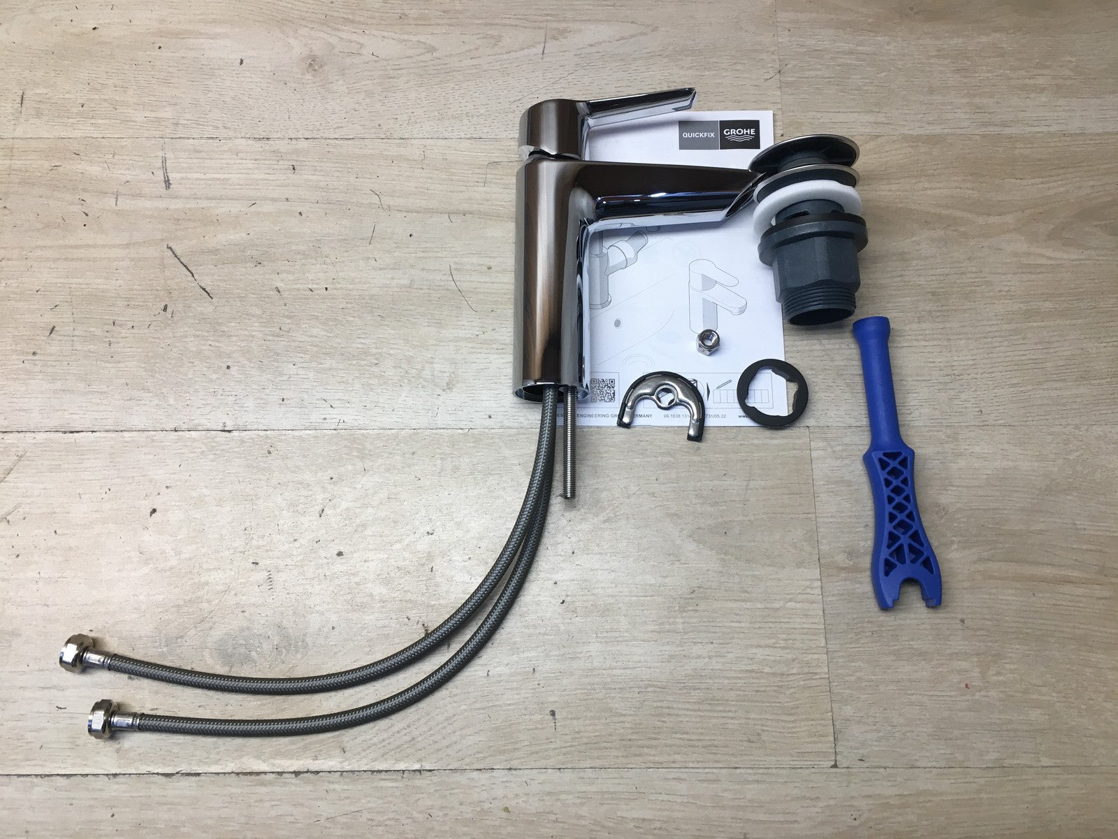 GROHE Start Einhand-Waschtischarmatur 24204002, Wasserhahn, M-Size, I37448