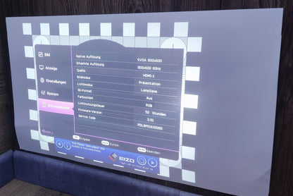 BenQ MS560 SVGA Projector mit Ganzglasobjektiven Beamer 4000 ANSI Lumen 3D Ready