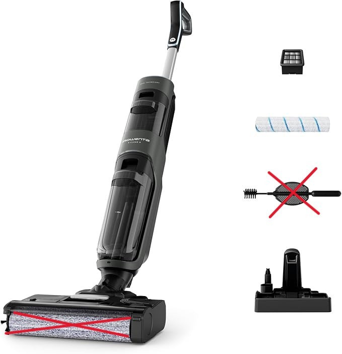 Rowenta GZ5037 X-Clean 4 Akku-Wischsauger, I39595