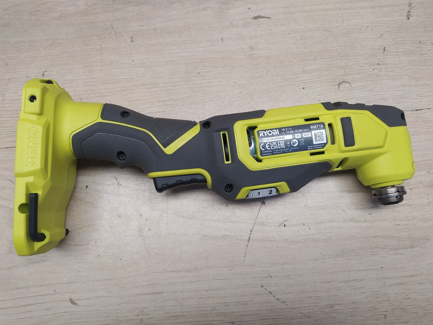RYOBI 18 V ONE+ Akku-Multitool RMT18-0 SOLO, I36790