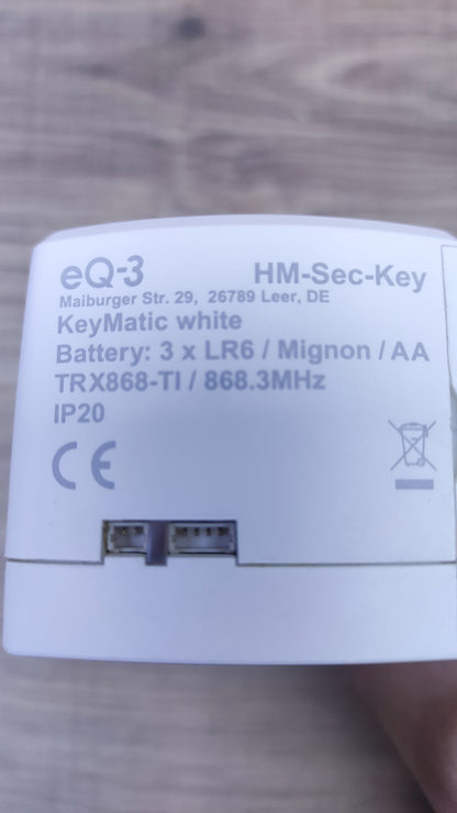 HomeMatic Funk-Türschlossantrieb KeyMatic ohne Funk-Handsender 151137A0, I36598