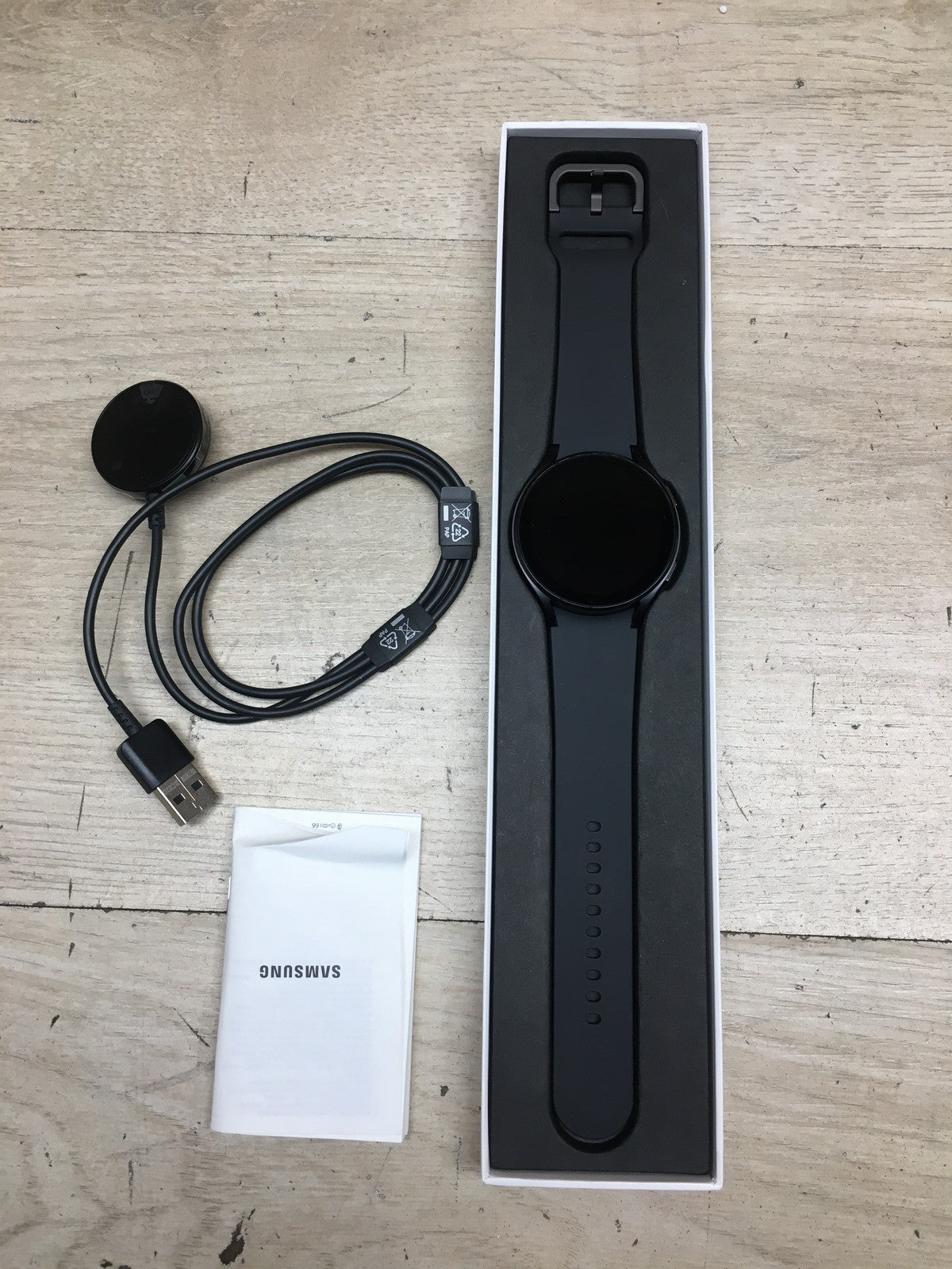 Samsung Galaxy Watch 4 Smartwatch SM-R870, schwarz, I39161