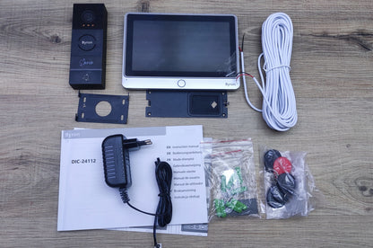 Byron DIC-24112 RFID-Videogegensprechanlage mit einem 7 Zoll HD, I36083