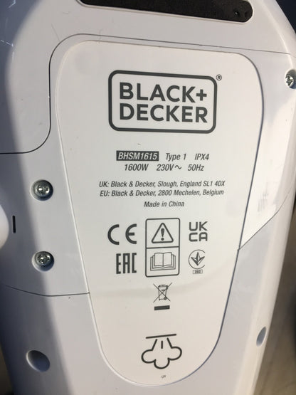 BLACK+DECKER BHSM1615DAM-QS Dampfreiniger, 2-in-1, 1.600 W, I37488