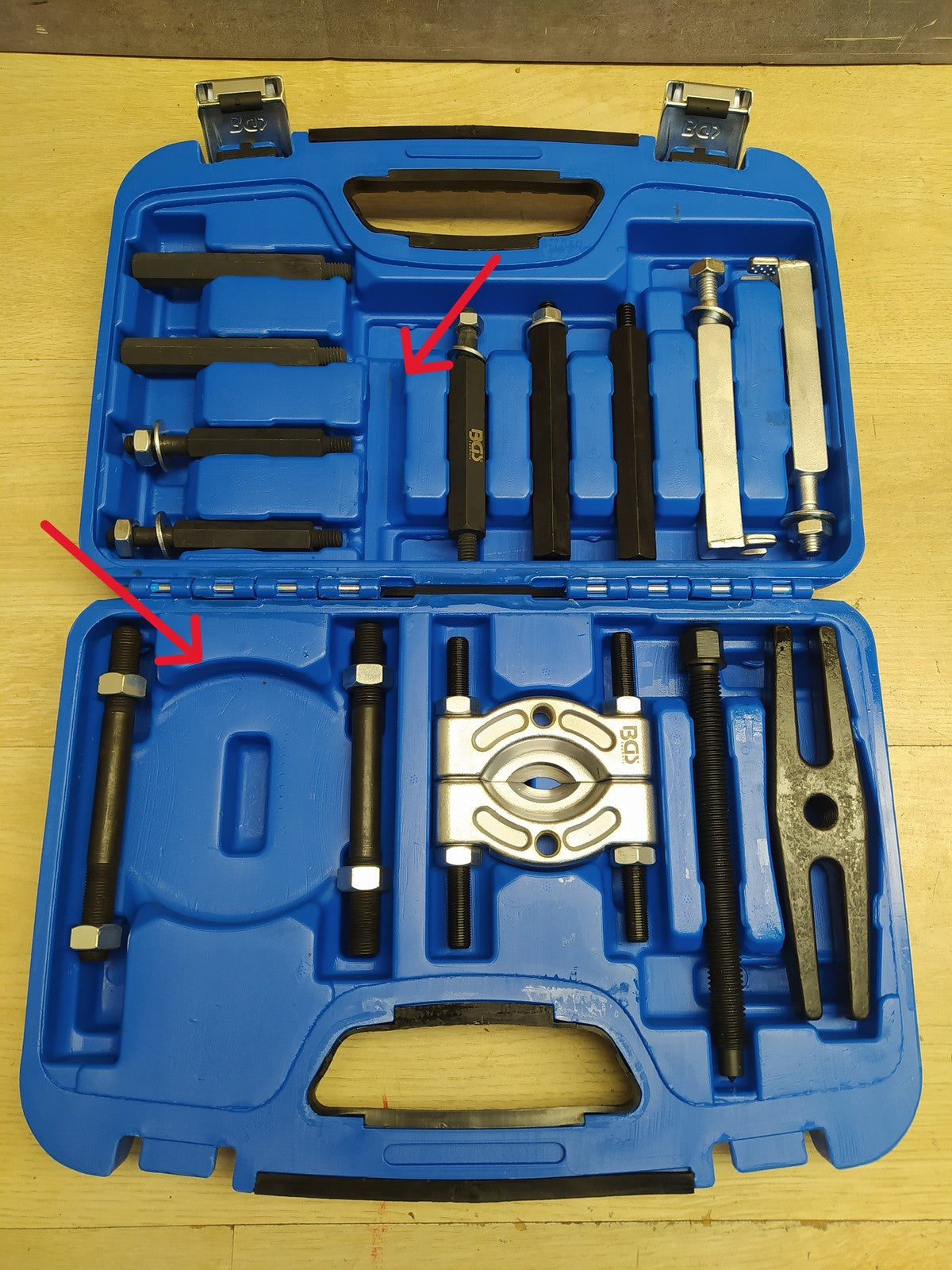 BGS 7750 Trennmesser-Satz für Kugellager-Arbeiten, I37926