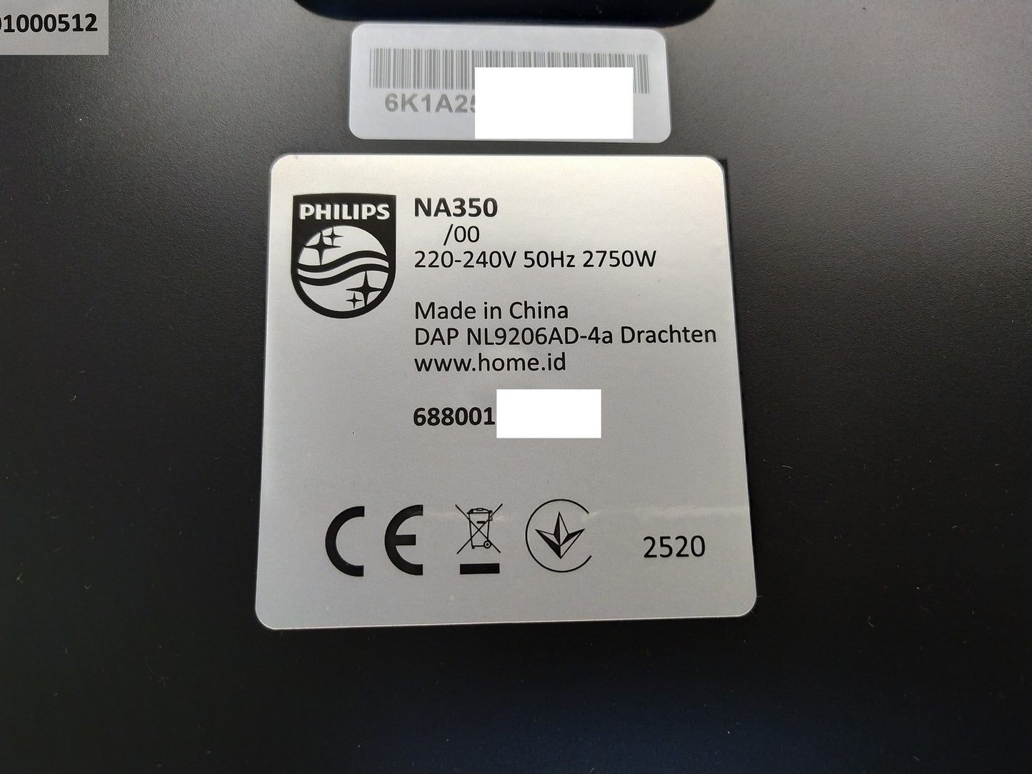 Philips Heißluftfritteuse NA350/00, 9L, 2 Körbe, I36432