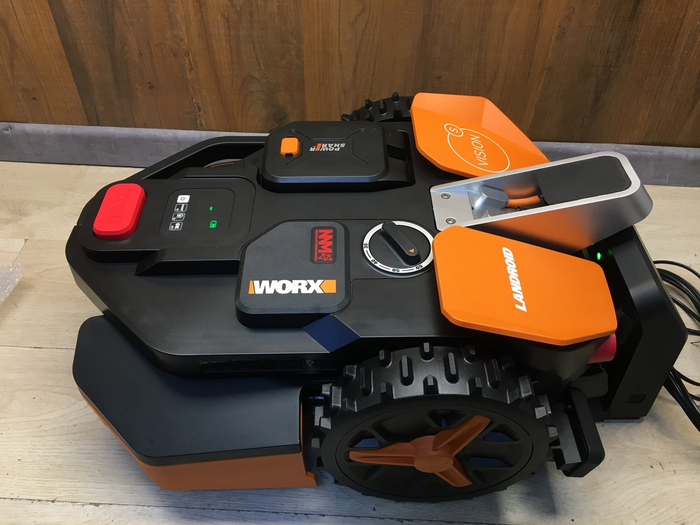 WORX Landroid Vision S250 Mähroboter ohne Begrenzungskabel WR202E, I37826